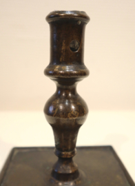 Antieke Spaanse bronzen kandelaar