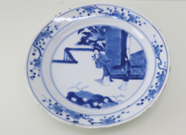 Chinees porseleinen bord, Kangxi 1661-1722