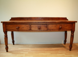 Antieke Engelse wandtafel