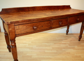 Antieke Engelse wandtafel