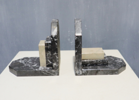 Art Deco marmeren boekensteunen