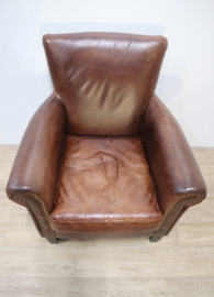 Lederen fauteuil