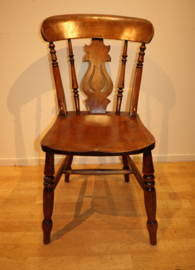 Set van 6 antieke windsor stoelen