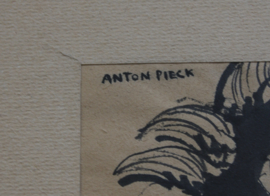 Anton Pieck (1895-1987) inkttekening oosterse figuur