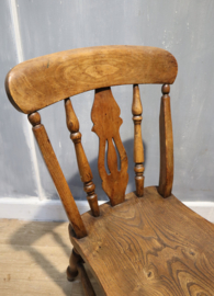 Set van vier antieke Windsorstoelen