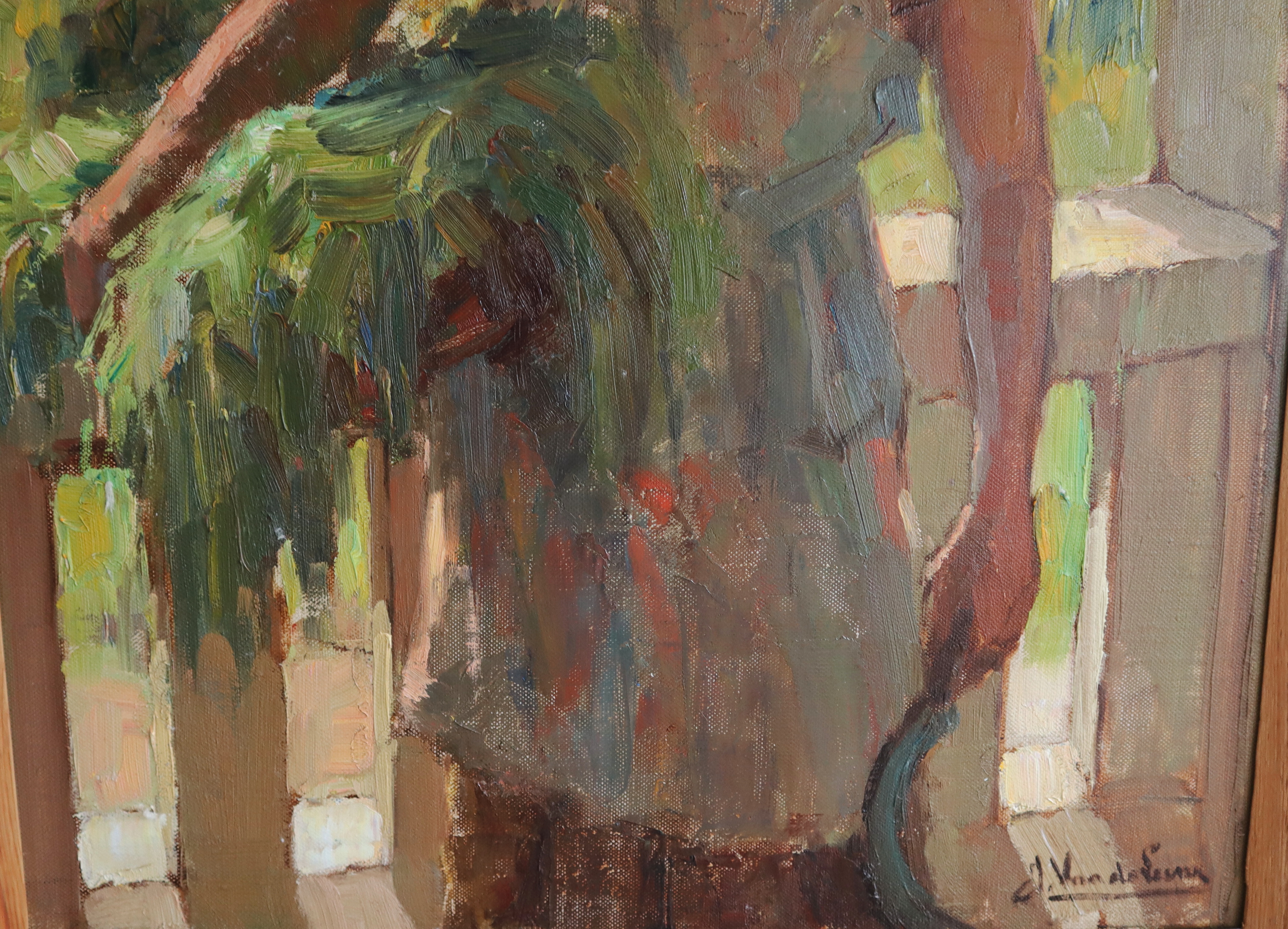 Schilderij Jules van de Leene (1887-1962).