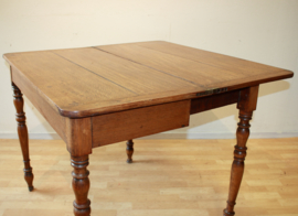 Antieke speeltafel / bridgetafel 19e eeuw