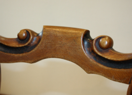 Twee antieke Willem III stoelen