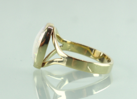 Vintage gouden ring met opaal
