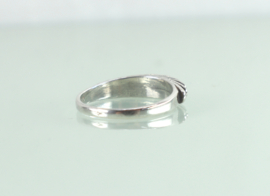 Vintage zilveren ring Echri Cameer Denemarken