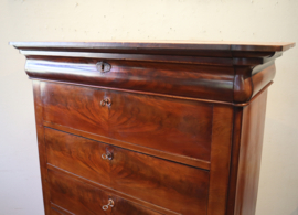 Antieke Hollandse chiffonière 19e eeuw