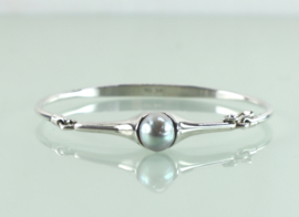 Vintage Deense zilveren armband parel Peter Ernst Ravbutikken