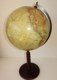 Antieke Globe Fischer, ca 1910