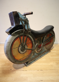 Vintage houten kermis motor