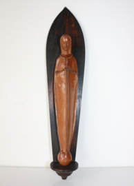 Houten Art Deco Madonna