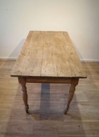 Antieke Franse keukentafel