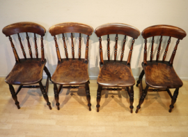 Set antieke Windsor stoelen