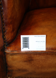 Set schaapslederen clubfauteuils