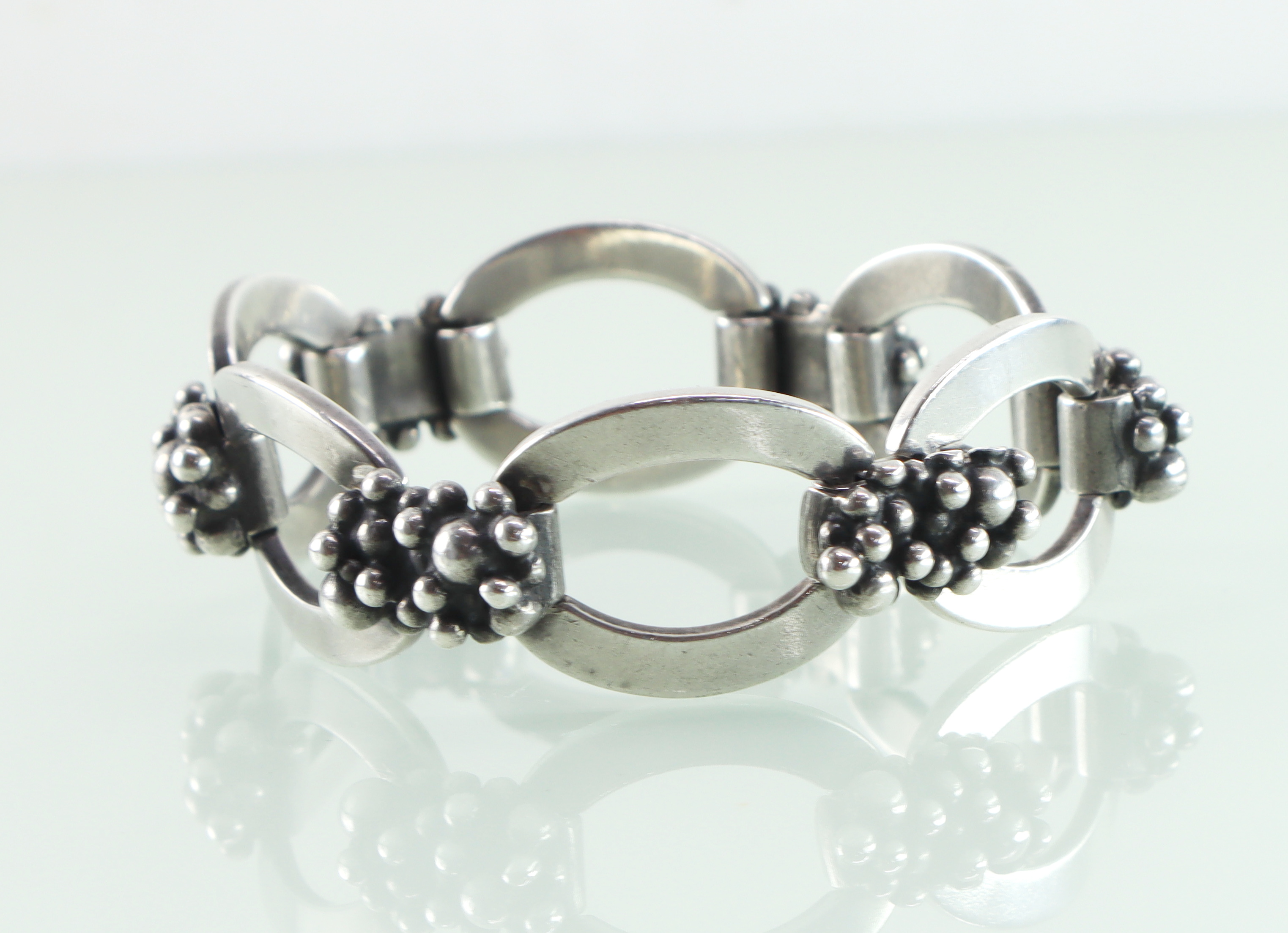 Vintage zilveren design armband Franz Scheurle 1969/1970
