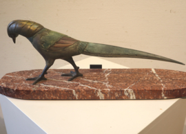 Art Deco sculptuur fazant