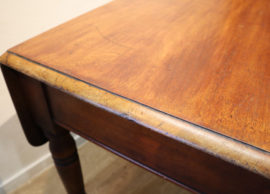 Antieke Engelse Pembroketafel, sidetable.