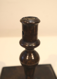 Antieke Spaanse bronzen kandelaar