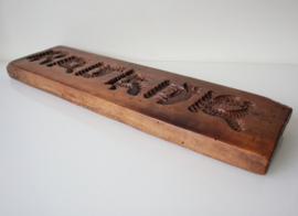 Antieke Hollandse speculaasplank, suikerplank