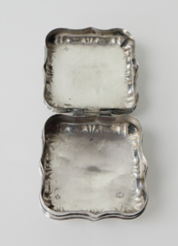 Zilveren pepermuntdoosje, tandendoosje 1858