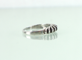 Vintage zilveren ring Echri Cameer Denemarken