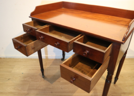 Antiek Engels schrijftafeltje, sidetable