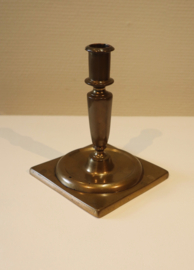 Antieke Spaanse bronzen kandelaar