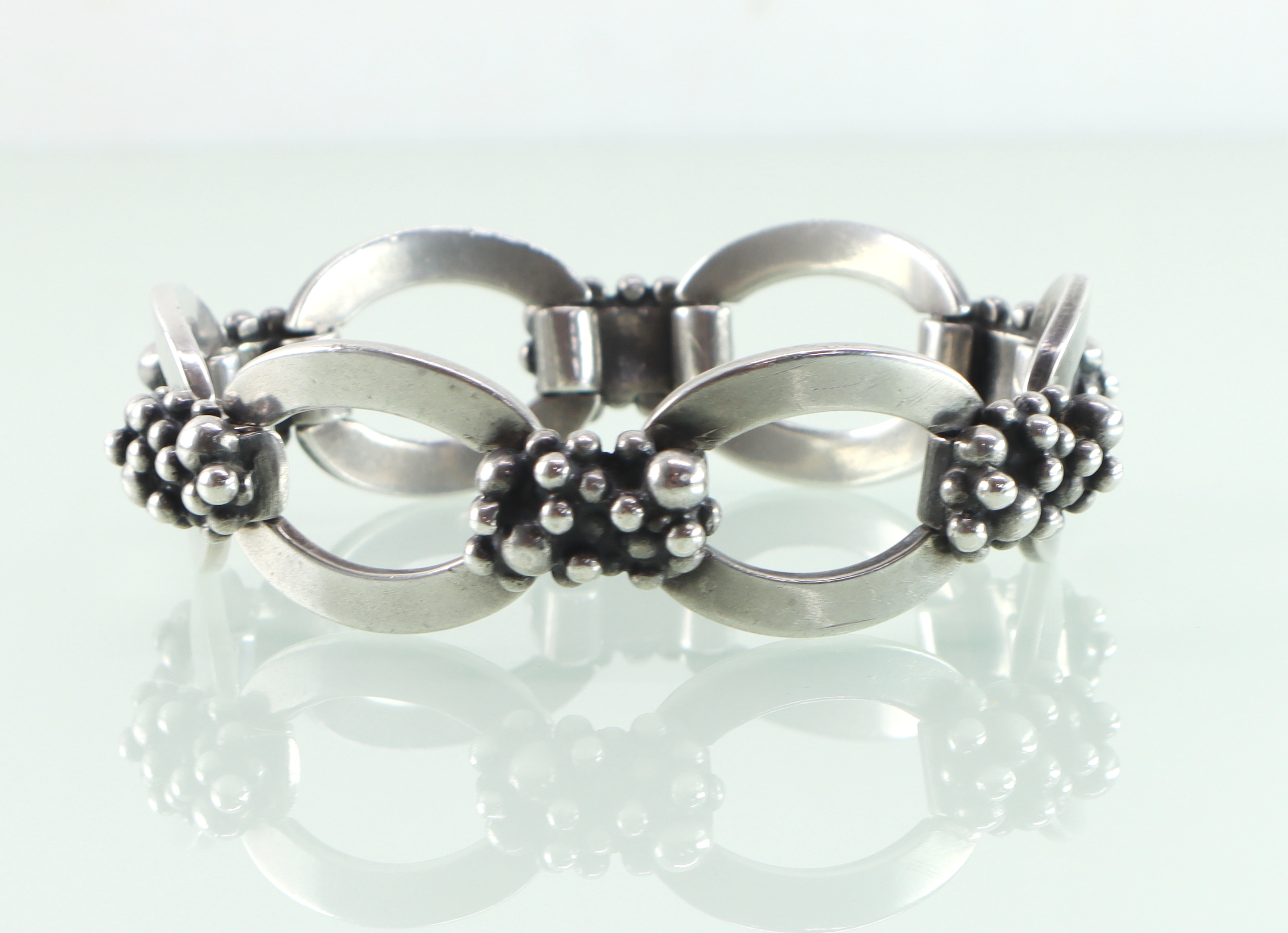 Vintage zilveren design armband Franz Scheurle 1969/1970
