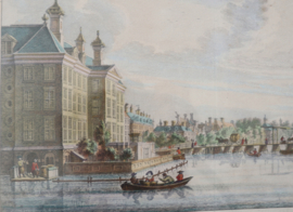 Gravure Diaconie weeshuis Amsterdam 1760