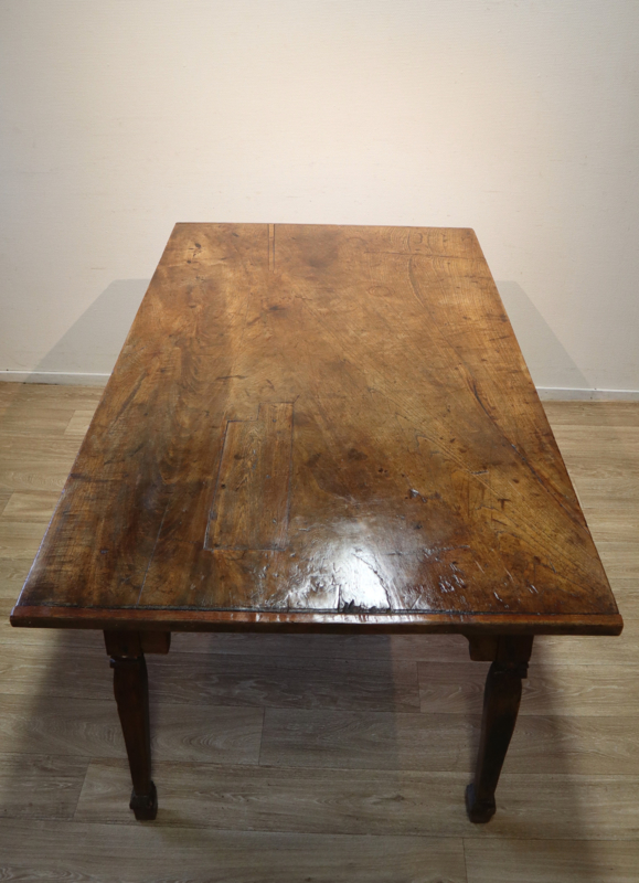 buitenste Trillen Tarief Antieke tafel boerentafel 18e eeuw kastanjehout antique