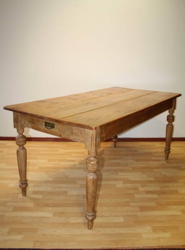 Antieke grenen tafel | Tafels en bureau's | Van Gils
