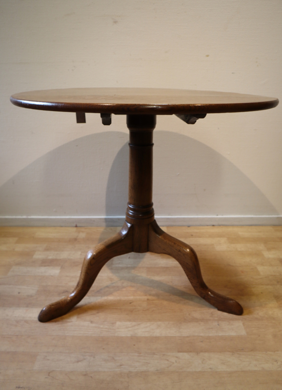 Antieke Engelse Tilt Top tafel table tafel wijntafel