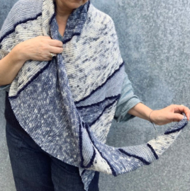 SNOEP SHAWL KOKON BLEU KIT