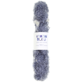 KOKON BLEU SLUBBY MOHAIR JEAN MICHEL TIE DYE