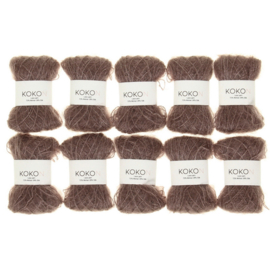RUST  KIDSILK MOHAIR MINI SKEINS