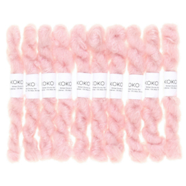 CHUNKY MOHAIR MINISKEIN  COTTON CANDY