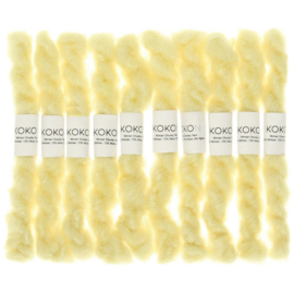 CHUNKY MOHAIR MINISKEIN  BUTTERSCOTCH