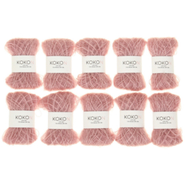 RASPBERRY KIDSILK MOHAIR MINI SKEINS