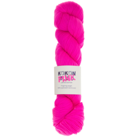 KOKON PINK  SEMI SOLID FINGERING WEIGHT