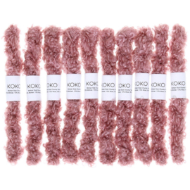 KOKON RASPBERRY    SLUBBY MOHAIR MINI