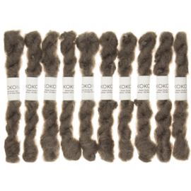 CHUNKY MOHAIR MINISKEIN SMOKE