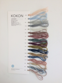KOKON LACE SHADE CARD