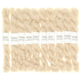 CHUNKY MOHAIR MINISKEIN STONE