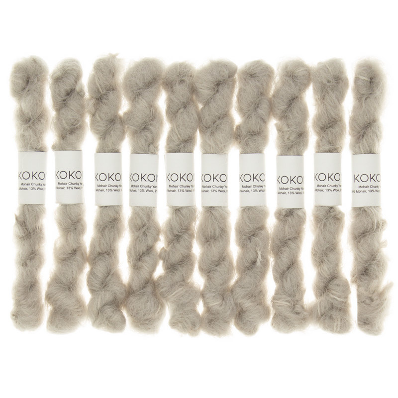 お買い得得価KOKON Mohair Chunky kit 毛糸