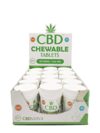 Compresse Masticabili di CBD - 600 mg - CBD Sativa