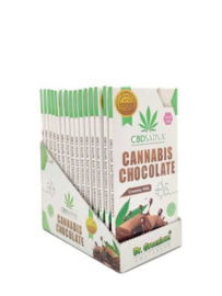 Cioccolato al Latte cremoso alla Cannabis con CBD - 15 mg
